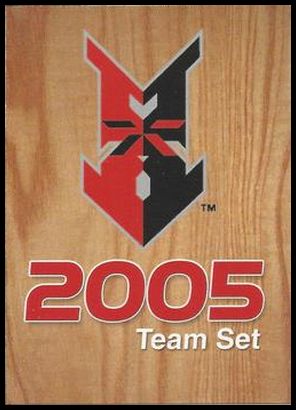 2005 Team Checklist